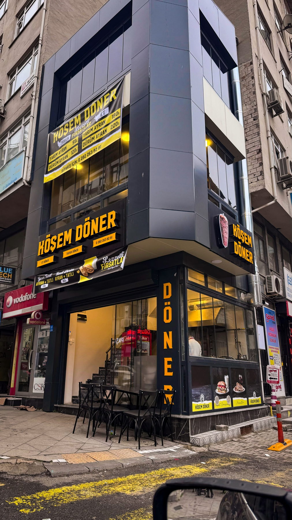 Köşem Döner uygulama projesi